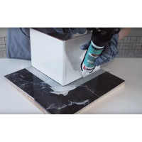 Герметик силиконовый Kudo Praktik нейтральный санитарный белый 260 мл