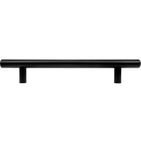 Ручка-рейлинг 128мм матовый чёрный