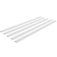 Наличник телескопический Легда 2150x70x8 мм ламинация Hardflex цвет светло-серый (комплект 5 шт.)