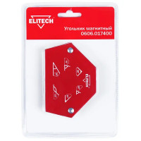 Уголок магнитный для сварки Elitech до 11.5 кг