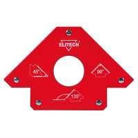 Уголок магнитный для сварки Elitech 195308 до 35 кг