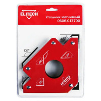 Уголок магнитный для сварки Elitech 195308 до 35 кг