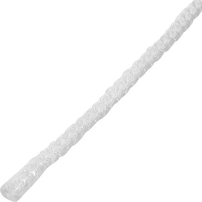 Веревка полиамидная 10 мм цвет белый, 10 м/уп.