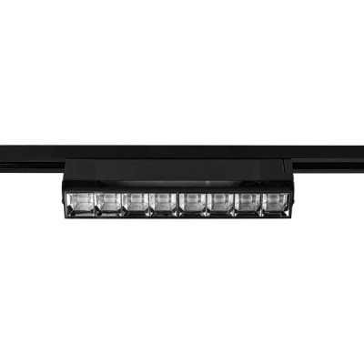 Трековый светильник-прожектор Jazzway PTR 2130R светодиодный 20 Вт 4000 К однофазный цвет черный