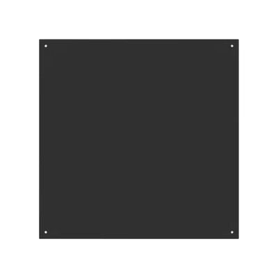 Стеновая панель Ферро 60x0.15x60 см металл цвет черный