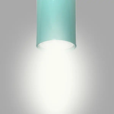 Спот поворотный накладной Е51A.D55 1 лампа 2 м² цвет бирюза
