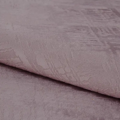 Ткань 1 м/п Венуа бархат 280 см цвет розовый