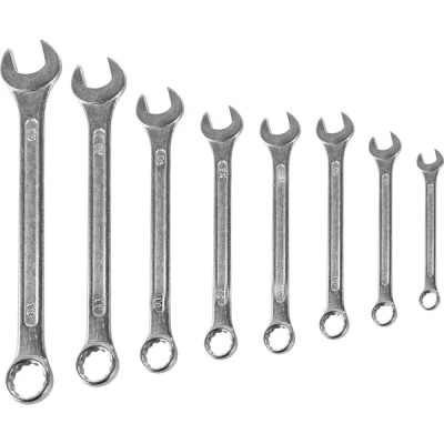 Набор ключей комбинированных Вихрь 73/6/5/7 6-19 мм, 8 предметов