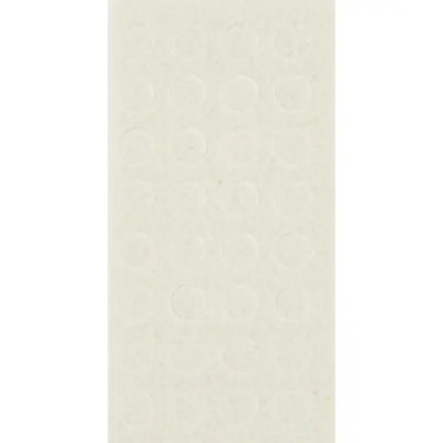 Протекторы самоклеящиеся для мебели 10 мм, круглые, фетр, цвет белый, 32 шт.