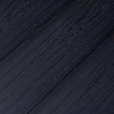 Террасная доска ДПК MultiDeck цвет Черный 3000x150x27 мм. Вельвет 0.45 м²