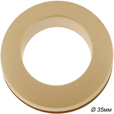 Люверс универсальный ø350 мм широкий цвет матовое золото 10 шт