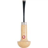 Резец по дереву 10 мм, изогнутый