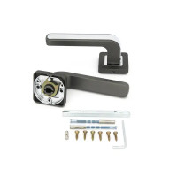 Дверные ручки Palladium Proton 20 GF без запирания, цвет графит