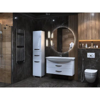 Пенал для ванной Vigo Moss 189.5x40 см цвет белый