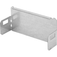 Заглушка для лотка торцевая TDM Electric 100x50 мм цвет серый