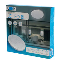 Светильник настенно-потолочный светодиодный Leek 18 Вт круг IP65 нейтральный белый свет