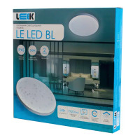Светильник настенно-потолочный светодиодный Leek 24 Вт круг IP65 нейтральный белый свет