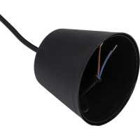 Патрон для лампы E27 TDM Electric с подвесом 1 м цвет черный