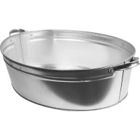 Таз оцинкованный овальный 23 л