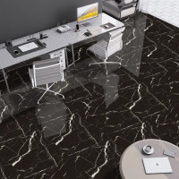 Керамогранит Arcadia Ceramica Black Spinder 60x60 см 1.44 м² глянцевый цвет черный