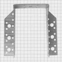 Опора бруса раскрытая OBR R 100x160x1.8