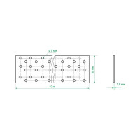 Перфорированная лента монтажная LM 60x1.8 10м