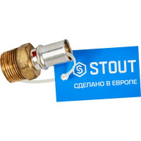 Муфта комбинированная Stout 3/4\