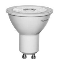 Лампа светодиодная Osram GU10 230 В 4 Вт спот прозрачная 370 лм холодный белый свет