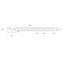 Ступень ДПК CM Decking цвет венге 25x345x3000 мм