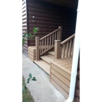 Ступень ДПК CM Decking цвет дуб 25x345x3000 мм