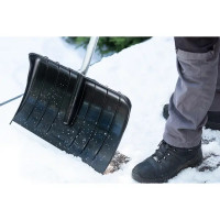 Лопата для уборки снега Plantic Snow Light 12002-01 54.5х150 см с алюминиевым черенком