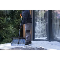 Лопата для уборки снега Plantic Snow 12006-01 54.5x150 см с алюминиевым черенком