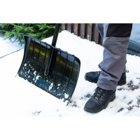 Лопата для уборки снега Plantic Snow 12006-01 54.5x150 см с алюминиевым черенком