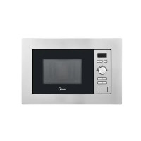 Микроволновая печь Midea AG820BJU-SS встраиваемая 20 л 34.4x59.5x38.8 см цвет нержавеющая сталь