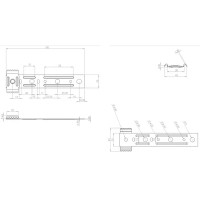 Анкерная пластина Rehau с поворотным узлом 150x25x1.2