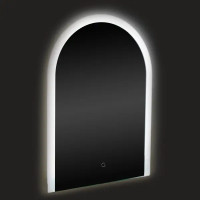 Зеркало для ванной Omega Glass Слим SD54 с подсветкой 50x70 см арка