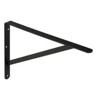 Кронштейн Dolmen 26.8x40 см нагрузка до 60 кг цвет черный