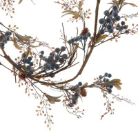 Новогоднее украшение Ветка 16x137 см цвет синий