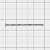 Гвозди винтовые 3.5x70 мм, оцинкованные, 0.2 кг