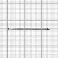 Гвозди строительные 2.5x50 мм, оцинкованные, 0.2 кг