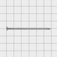 Гвозди строительные 2.5x60 мм, оцинкованные, 0.2 кг