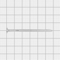 Гвозди ершеные 3.2x60 мм, оцинкованные, 1 кг