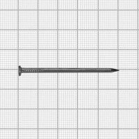 Гвозди строительные 2.5x50 мм, 1 кг