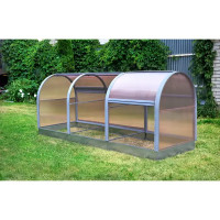 Парник Прогресс-Мини Нано 3х1х1.3 м сталь/поликарбонат