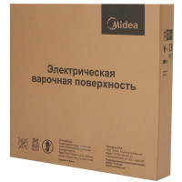 Электрическая варочная панель Midea MCH64767F 59 см 4 конфорки цвет черный