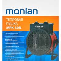 Тепловая пушка электрическая Monlan MPK-30R 3000 Вт