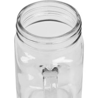 Кружка Коктейль 0.49л стекло красная