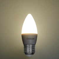 Лампа светодиодная Osram свеча 5Вт 470Лм E27 нейтральный белый свет