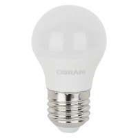 Лампа светодиодная Osram шар 7Вт 600Лм E27 теплый белый свет