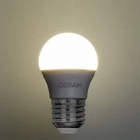 Лампа светодиодная Osram шар 5Вт 470Лм E27 нейтральный белый свет